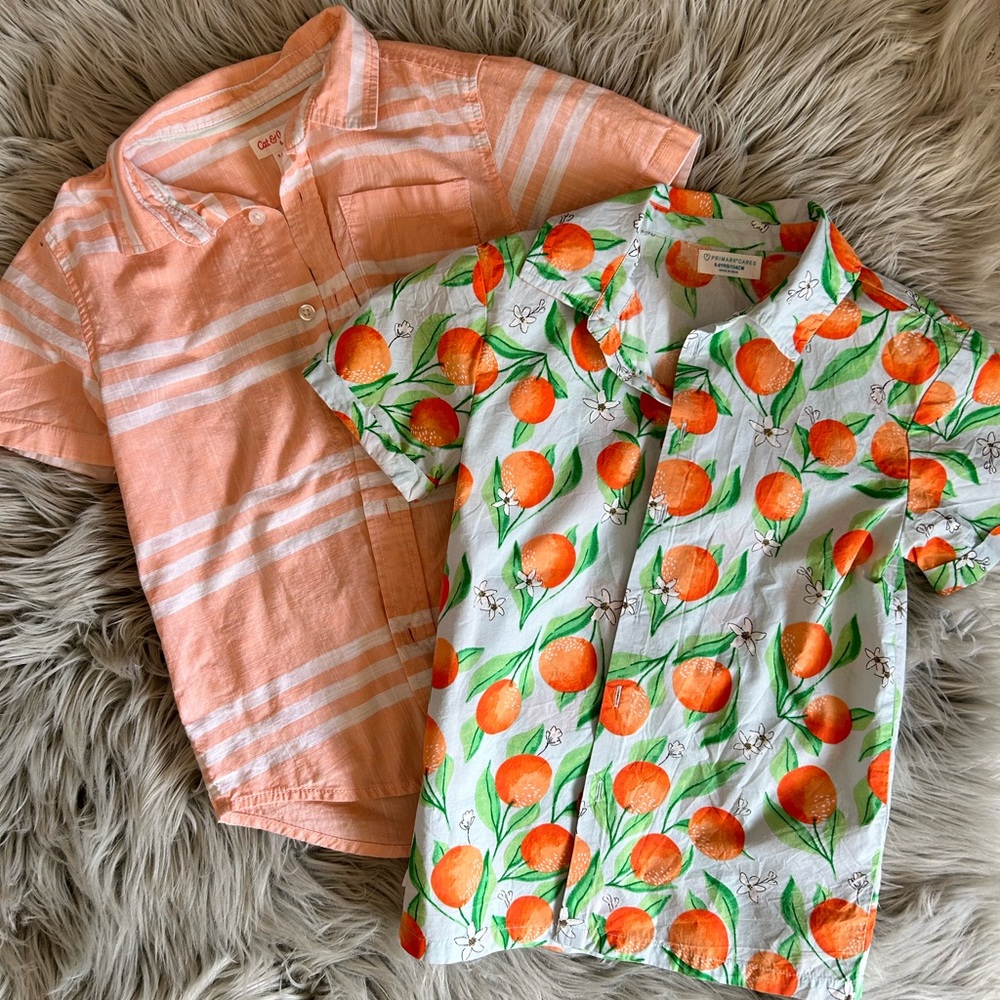 🍑🍊Summer Shirts Bundle 🍊🍑